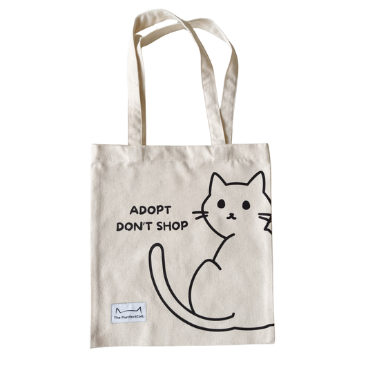 Adopt Don't Shop Tote Bag