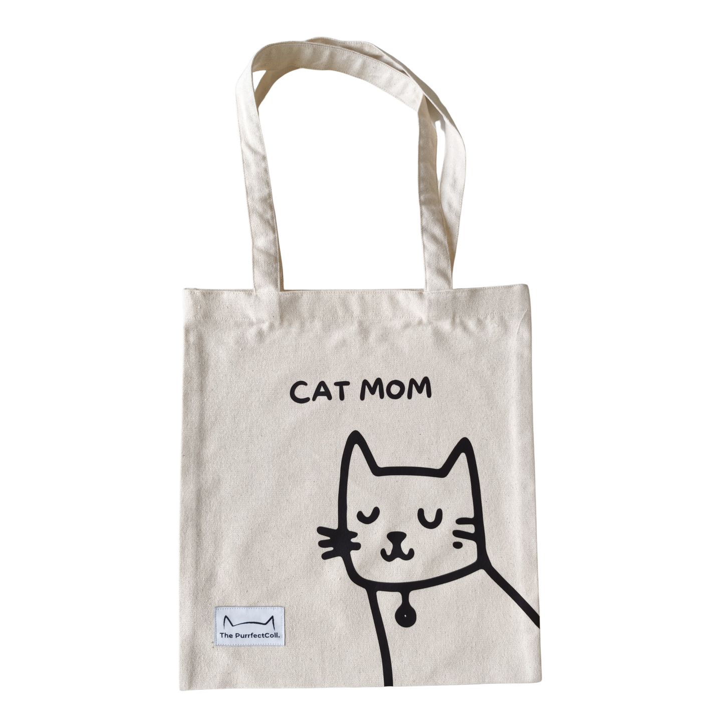 Cat Mom Tote Bag