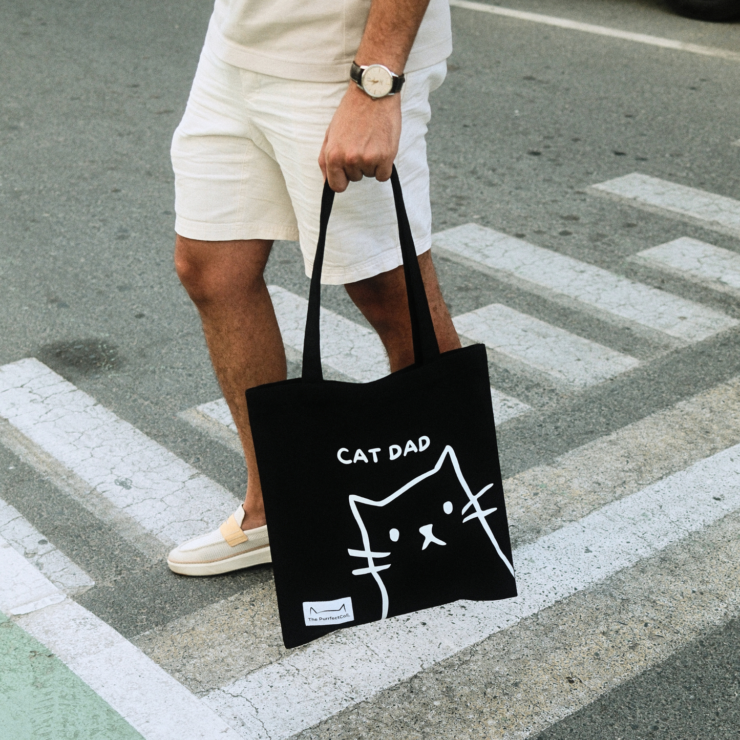 Cat Dad Tote bag
