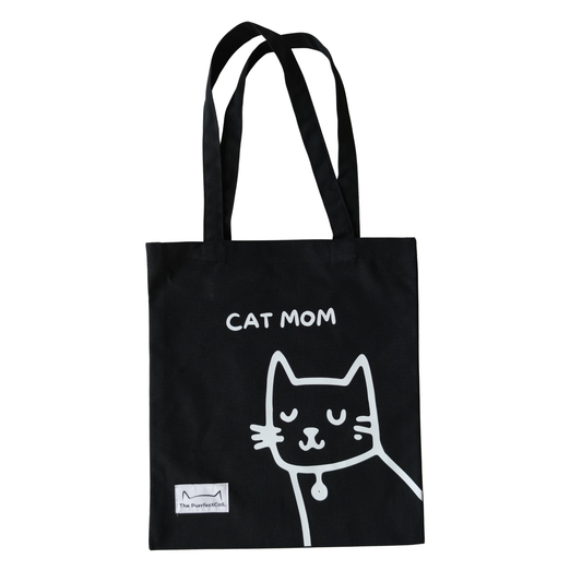 Cat Mom Tote Bag