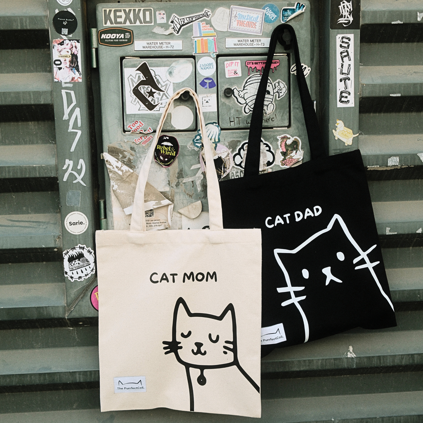 Cat Dad Tote bag