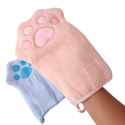 Glove Microfiber Towel for Pets