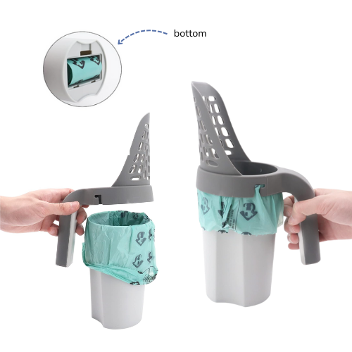 Litter Scoop with Bag Holder