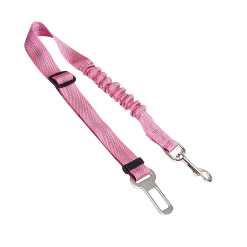 Pet Car Seatbelt – Adjustable & Extendable Safety Leash