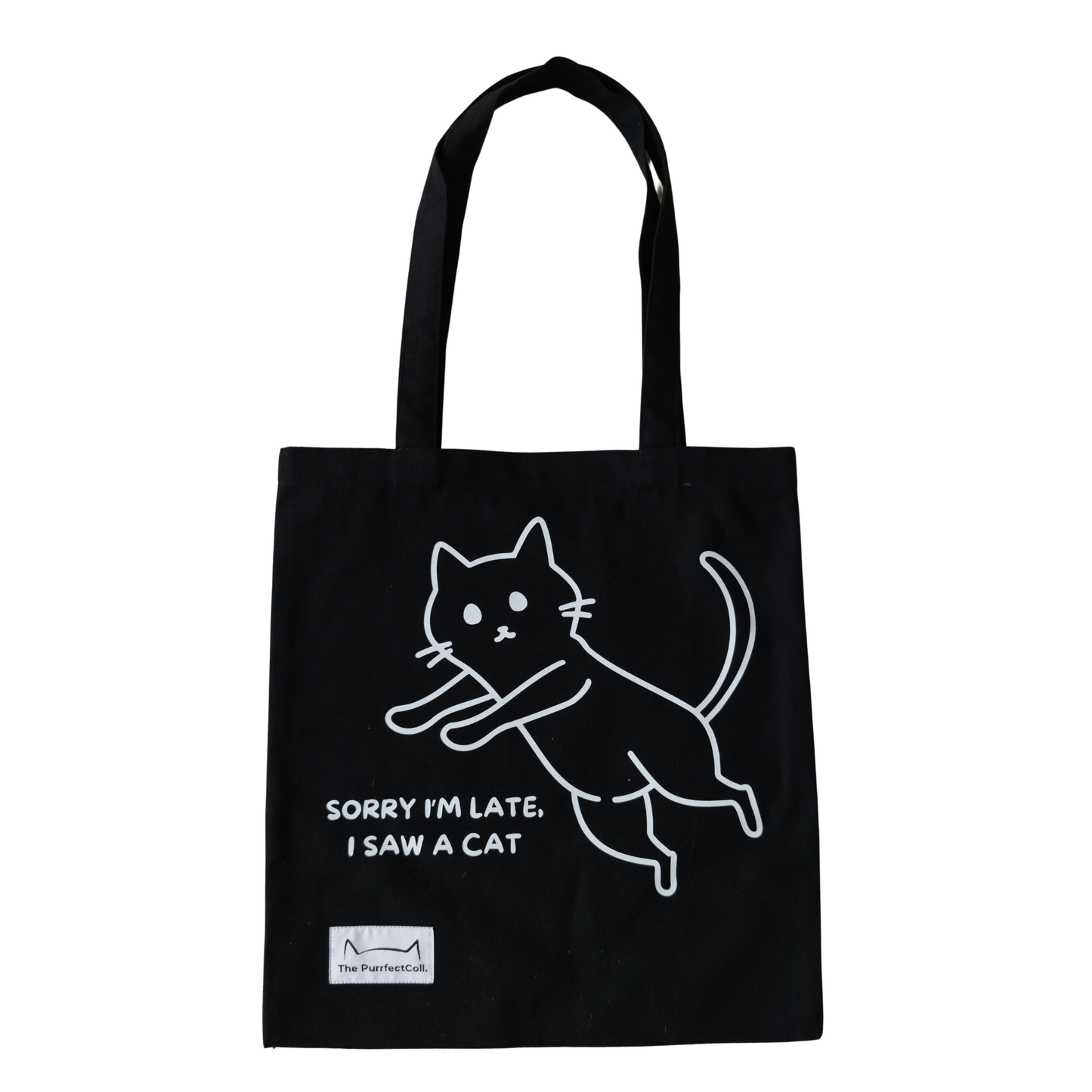 Sorry I'm late, I saw a Cat Tote Bag