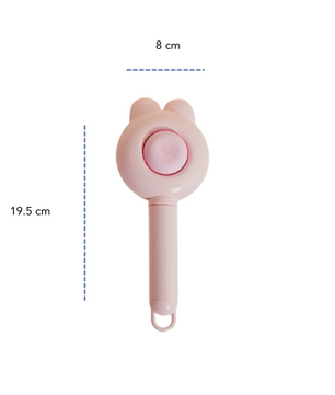 Bunny Fur Brush PINK