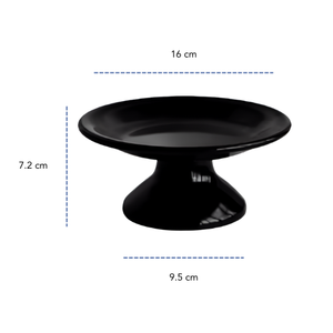 Eco-Resin Elevated Plate BLACK