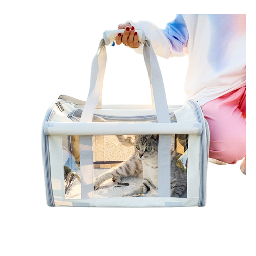 Large Pet Carrier Bag – Lightweight & Breathable Pet Travel Bag