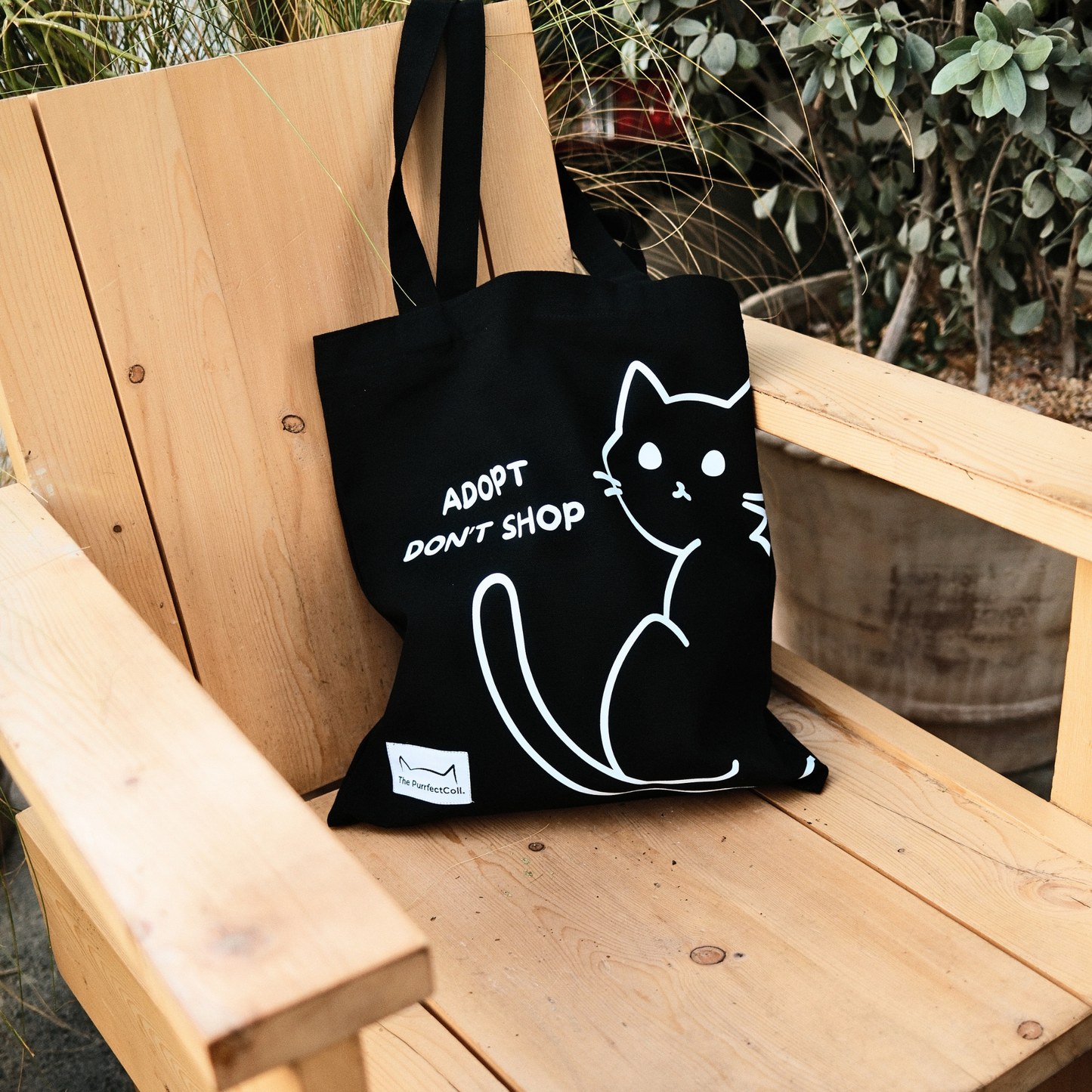 Adopt Don't Shop Tote Bag