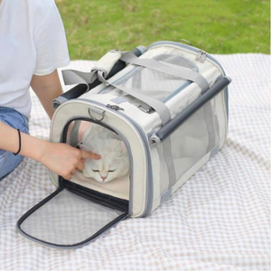 Large Pet Carrier Bag – Lightweight & Breathable Pet Travel Bag