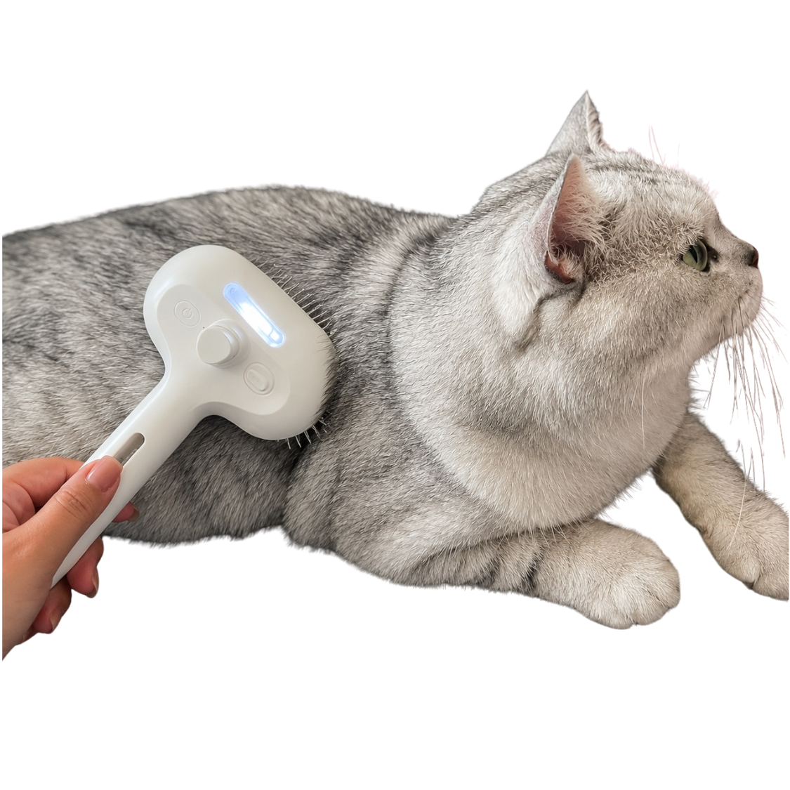 Deshedding Brush with Steam