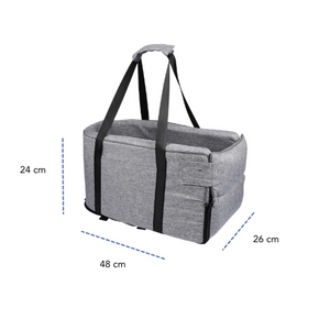 Car Armrest Booster Seat for Cats & Small Dogs | Pet Travel Seat