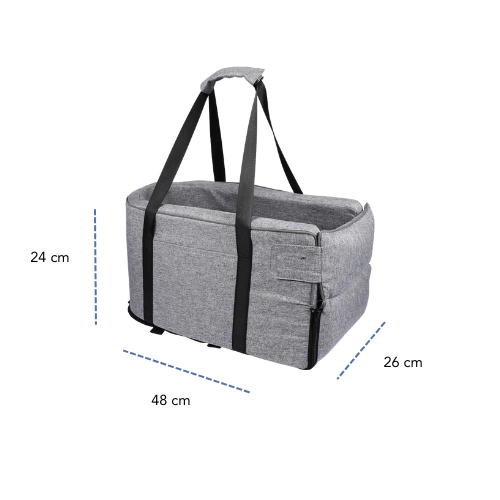 Car Armrest Booster Seat for Cats & Small Dogs | Pet Travel Seat