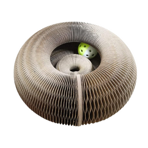 Foldable Accordion Interactive Toy with Ball