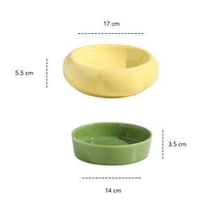 ceramic bowl for cats