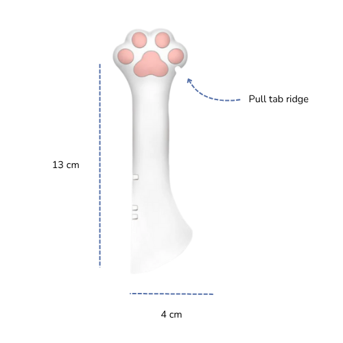 Silicone Can Opener-Scoop and Cover PINK