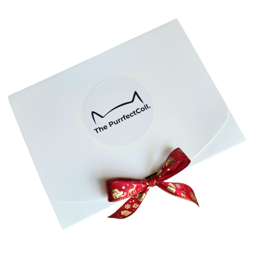 Santa Paw Gift Set (Sorry I'm Late I Saw A Cat Tote Bag)